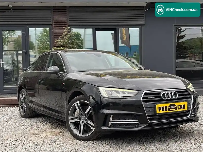 Audi A4 2017, фото з оголошення 2 з 20, VIN WAUENAF43HN063743