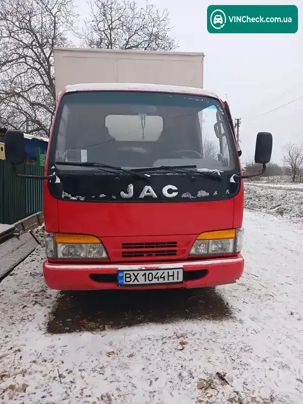 JAC HFC 1020K 2008, фото з оголошення 1 з 8, VIN Y6VJC20YN85681238