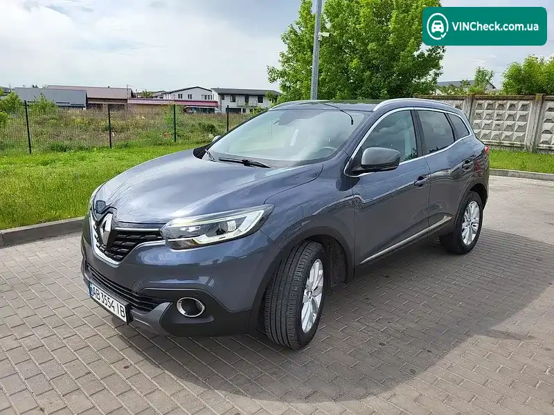 Renault Kadjar 2017, фото з оголошення 1 з 20, VIN VF1RFE00157710363