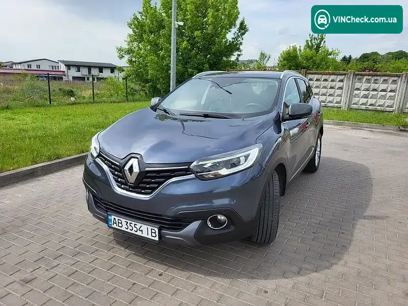Renault Kadjar 2017, фото з оголошення 2 з 20, VIN VF1RFE00157710363