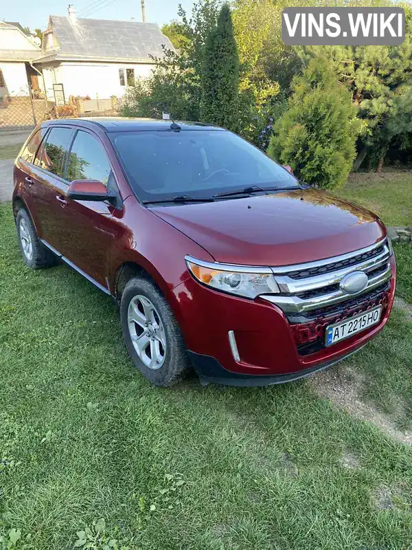 Ford Edge 2012, фото з оголошення 1 з 9, VIN 2FMDK3J91DBA34779