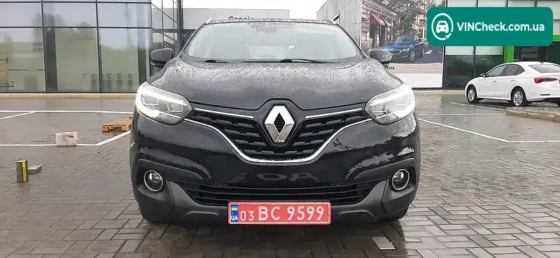 Renault Kadjar 2016, фото з оголошення 2 з 20, VIN VF1RFE00455886108