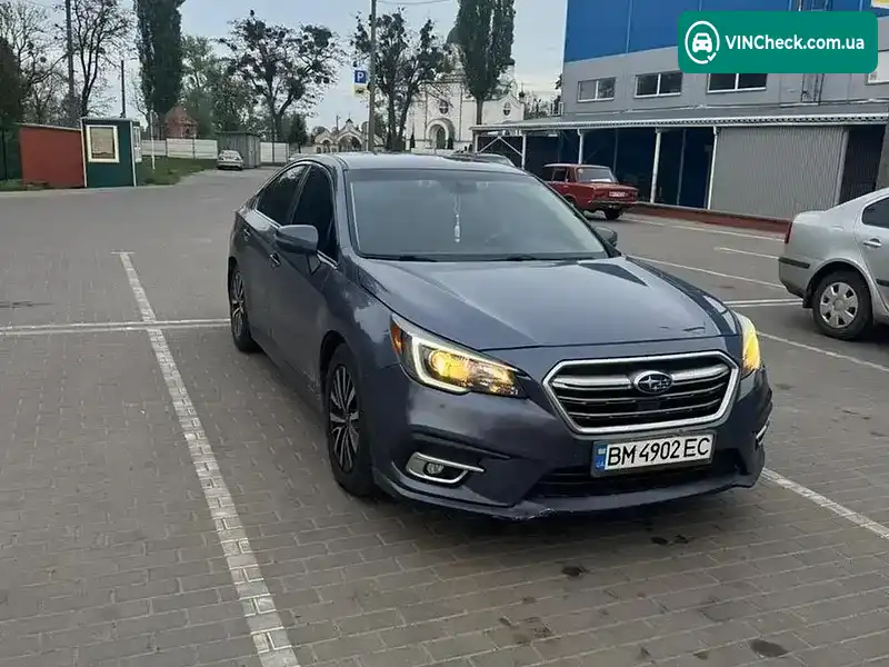 Subaru Legacy 2018, фото з оголошення 1 з 14, VIN 4S3BNAF62J3035652