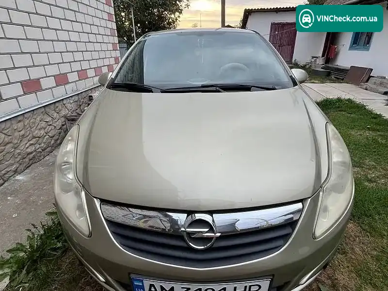Opel Corsa 2007, фото з оголошення 1 з 9, VIN Y6D0SDL6874357541