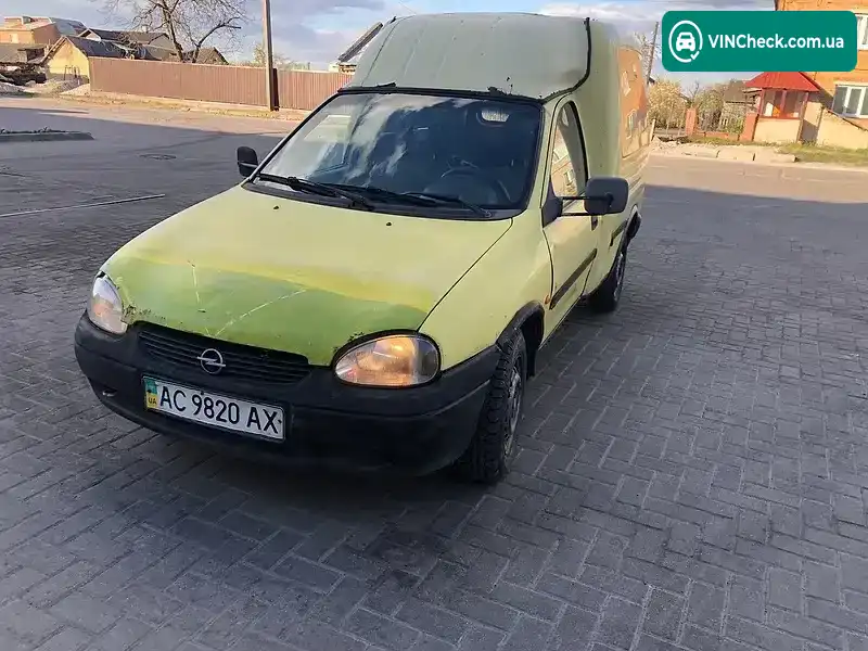 Opel Combo 1999, фото з оголошення 2 з 18, VIN W0L0SBF25X3012337