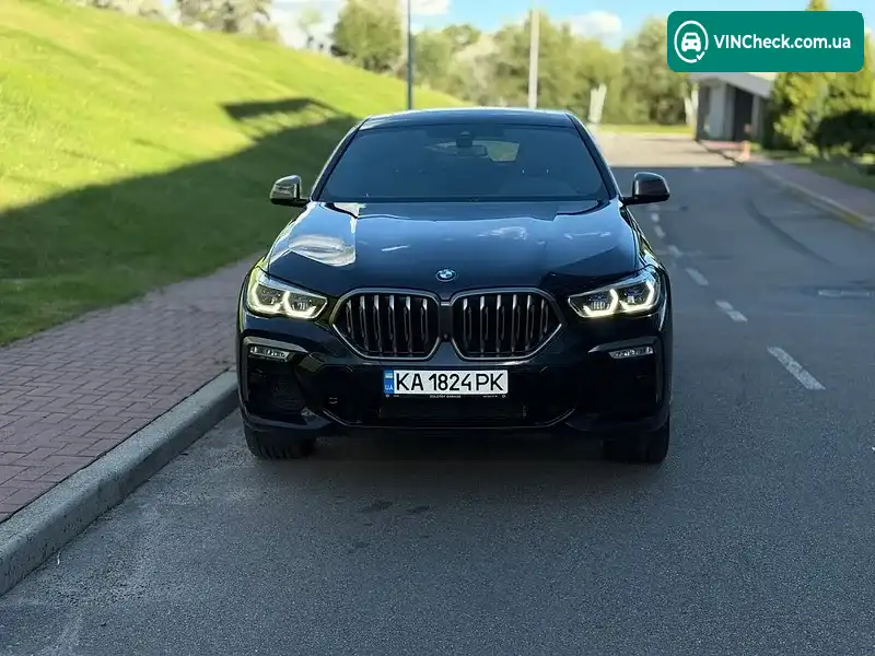 BMW X6 2020, фото з оголошення 2 з 20, VIN WBAGT610409E61592