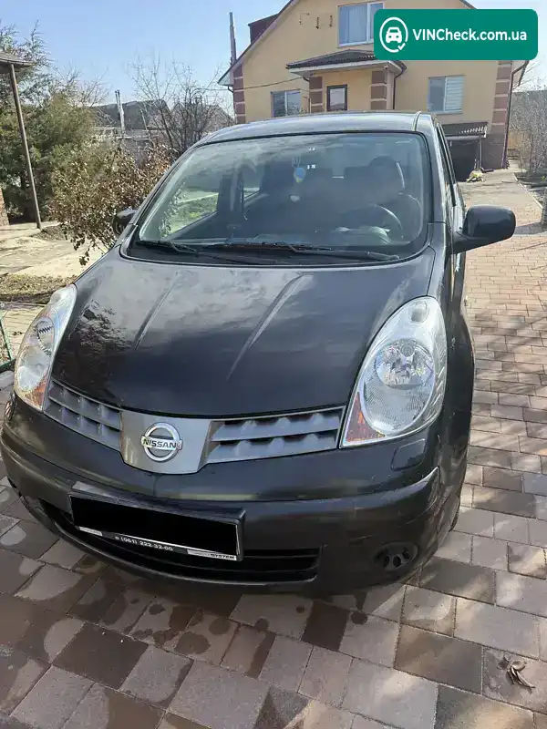 Nissan Note 2008, фото з оголошення 1 з 10, VIN SJNFAAE11U1295069