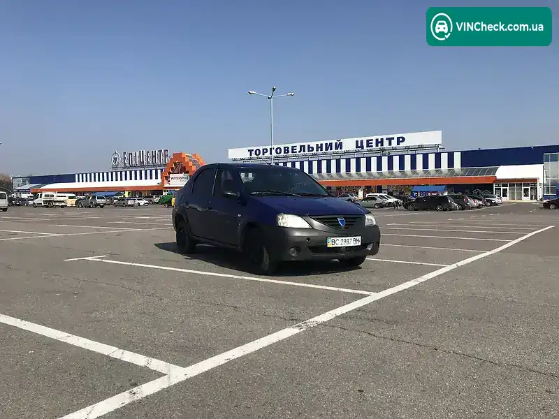 Dacia Logan 2008, фото з оголошення 1 з 2, VIN UU1LSD4GH40083805