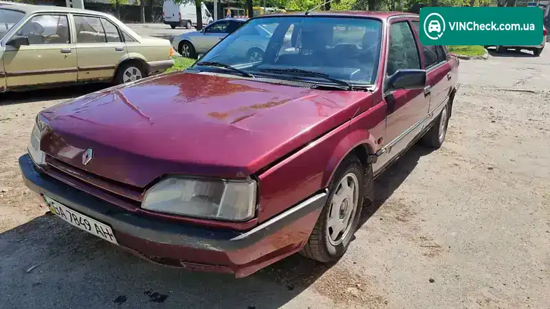 Renault 25 1988, фото з оголошення 2 з 9, VIN VF1B29E05G0696278