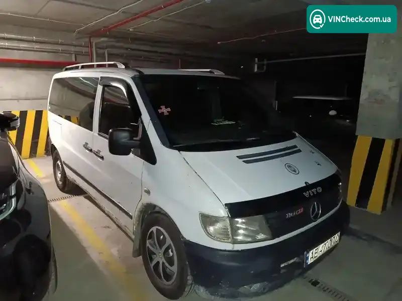 Mercedes-Benz Vito 2000, фото з оголошення 2 з 5, VIN VSA63809413337444