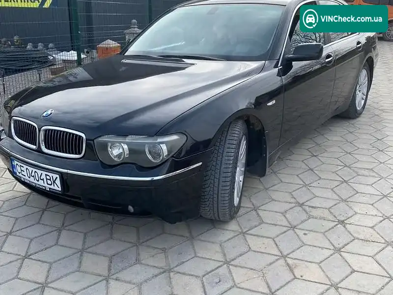 BMW 7 Series 2002, фото з оголошення 2 з 20, VIN WBAGL61040DM53180