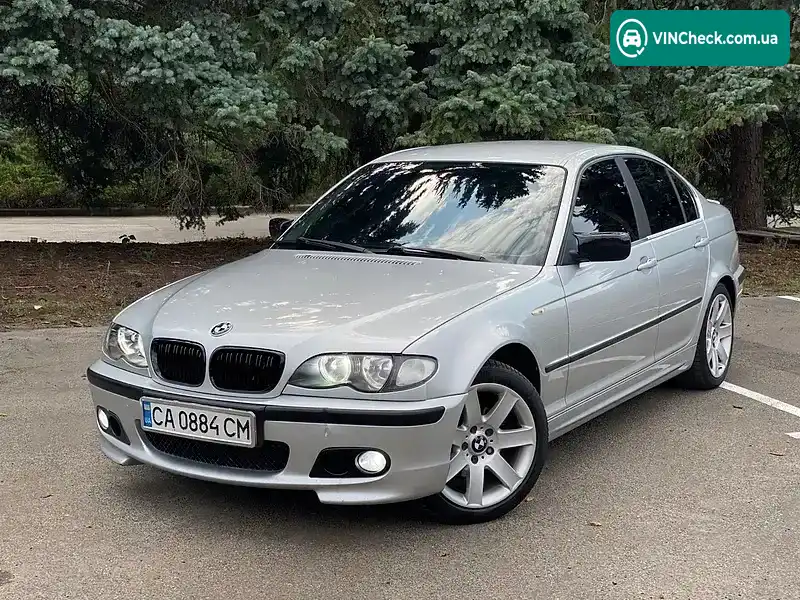 BMW 3 Series 2003, фото з оголошення 1 з 20, VIN WBAEV11070CH55804