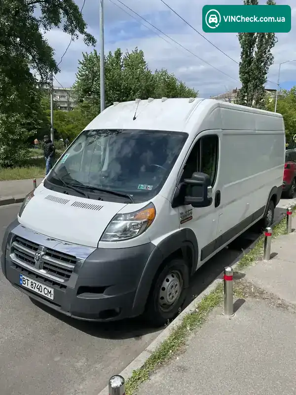 Ram Promaster 2017, фото з оголошення 1 з 21, VIN 3C6TRVDG9HE544109