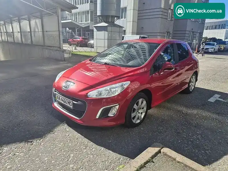Peugeot 308 2012, фото з оголошення 2 з 17, VIN VF34C5FS9BS352910
