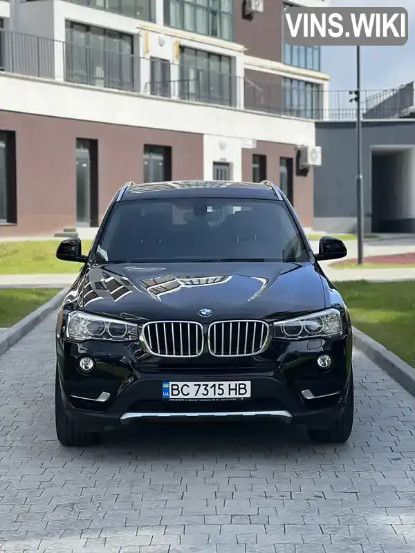 BMW X3 2017, фото з оголошення 2 з 21, VIN WBAWX310X00L82122
