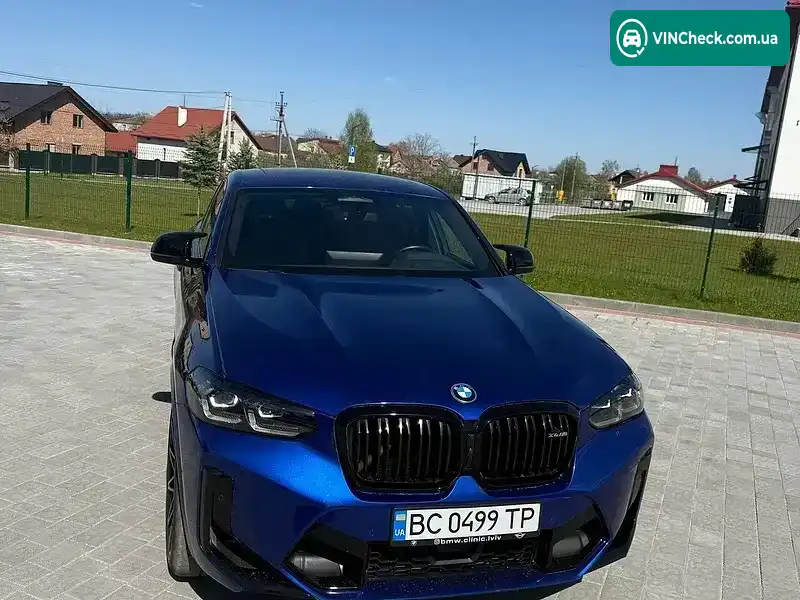 BMW X4 M 2023, фото з оголошення 1 з 21, VIN 5YM23EC0XR9U44978
