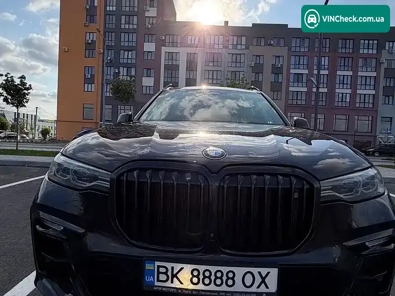 BMW X7 2020, фото з оголошення 2 з 20, VIN WBACW010509C09708
