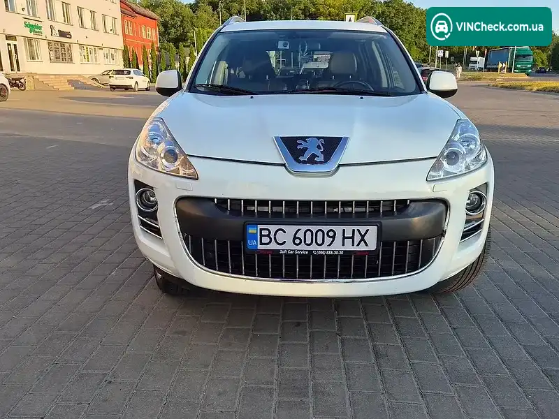 Peugeot 4007 2010, фото з оголошення 2 з 20, VIN VF3VV4HNHAZ806260