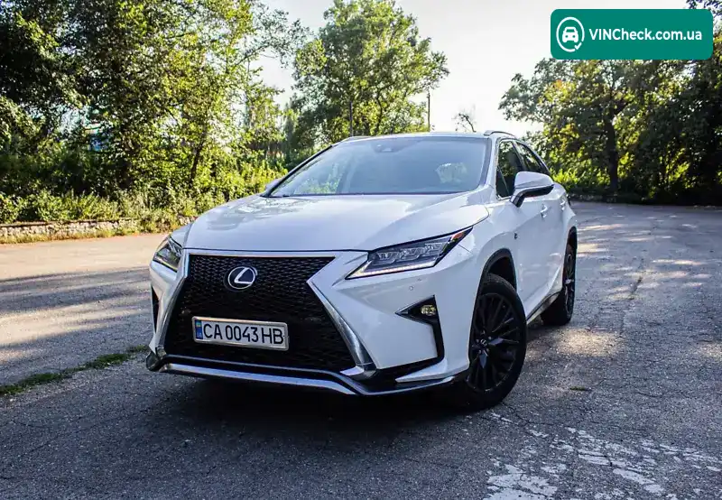 Lexus RX 2017, фото з оголошення 1 з 18, VIN 2T2BZMCA4HC117796