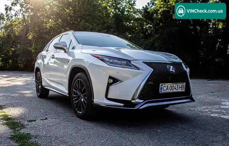 Lexus RX 2017, фото з оголошення 2 з 18, VIN 2T2BZMCA4HC117796