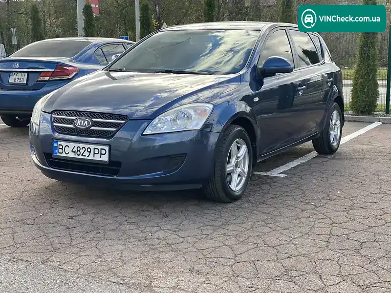 Kia Ceed 2007, фото з оголошення 2 з 20, VIN Y6LFF24227L000529