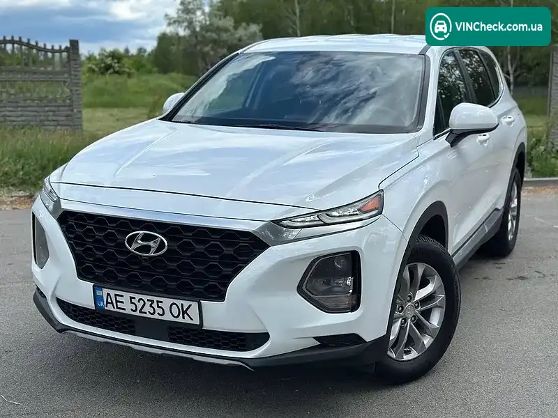 Hyundai Santa FE 2019, фото з оголошення 1 з 19, VIN 5NMS23AD3KH102059