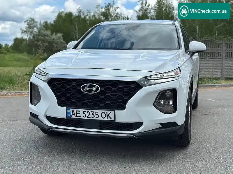 Hyundai Santa FE 2019, фото з оголошення 2 з 19, VIN 5NMS23AD3KH102059
