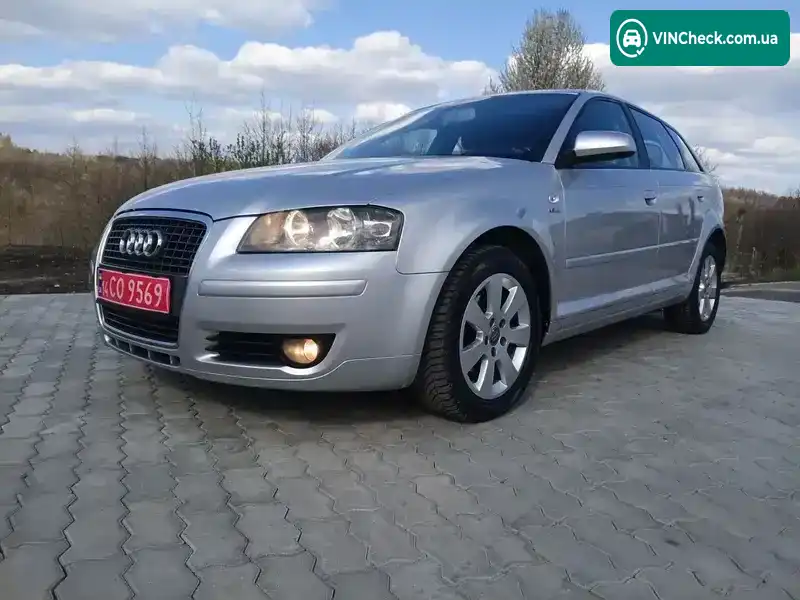 Audi A3 2006, фото з оголошення 2 з 20, VIN WAUZZZ8P87A094584