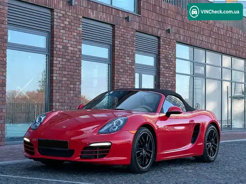 Porsche Boxster 2014, фото з оголошення 1 з 21, VIN WP0CA2A81ES121898