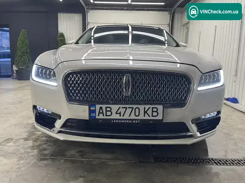 Lincoln Continental 2017, фото з оголошення 1 з 20, VIN 1LN6L9BC8J5601802