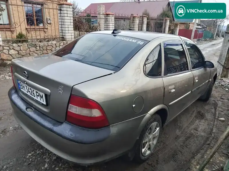 Opel Vectra 1998, фото з оголошення 2 з 8, VIN W0L0JBF19W5005763