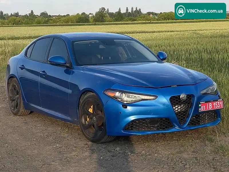 Alfa Romeo Giulia 2018, фото з оголошення 1 з 15, VIN ZARFAEBN9J7592820