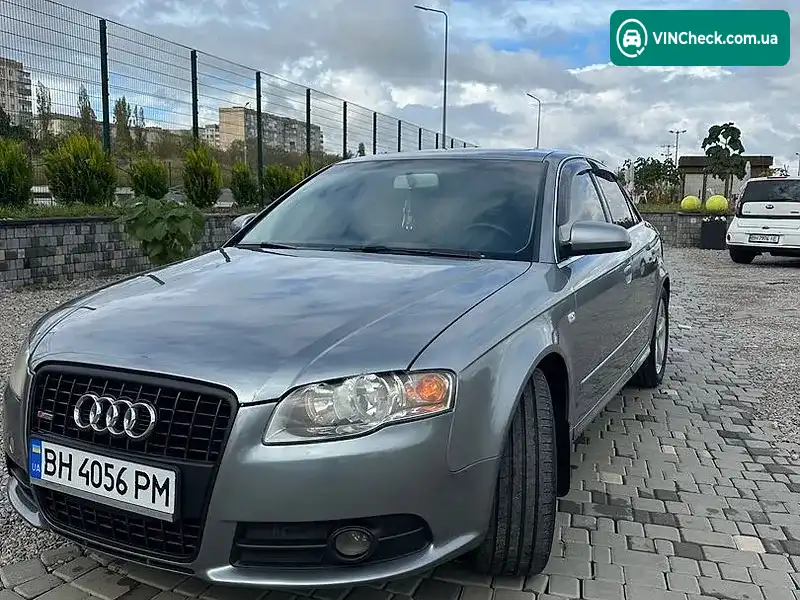 Audi A4 2008, фото з оголошення 2 з 20, VIN WAUDF78E78A143782