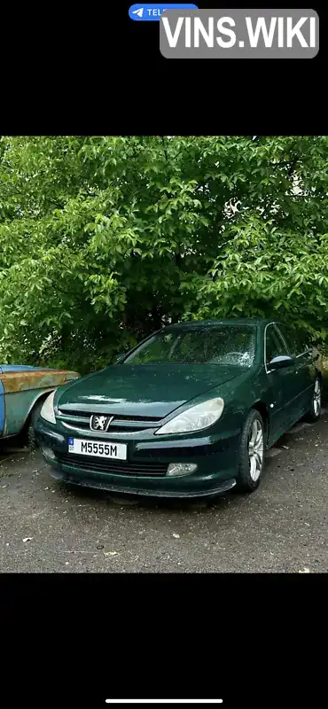 Peugeot 607 2000, фото з оголошення 1 з 10, VIN VF39D4HXB92015283