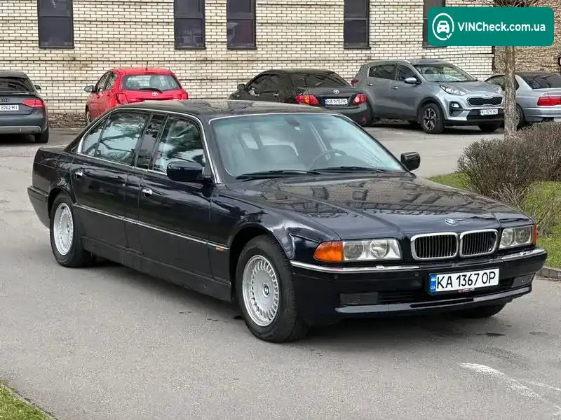 BMW 7 Series 1998, фото з оголошення 1 з 21, VIN WBAGK61000DG10306