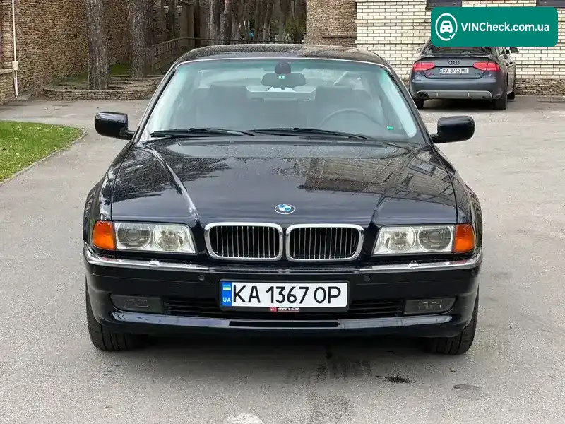 BMW 7 Series 1998, фото з оголошення 2 з 21, VIN WBAGK61000DG10306