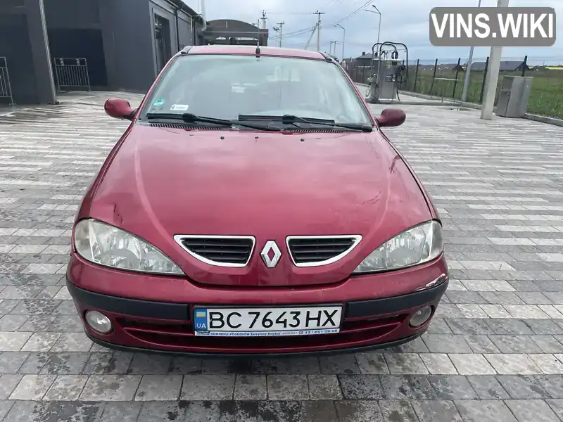Renault Megane 1999, фото з оголошення 2 з 11, VIN VF1BA0W0521443486