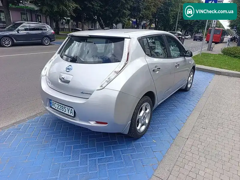 Nissan Leaf 2017, фото з оголошення 2 з 2, VIN 1N4BZ0CP3HC311395