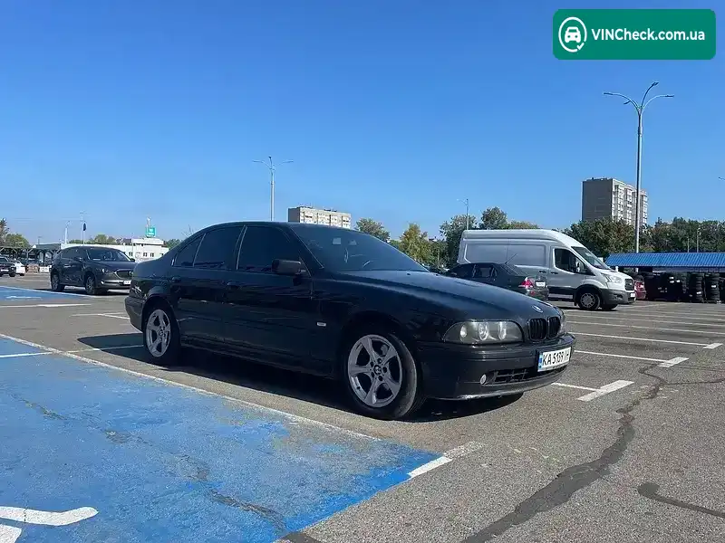 BMW 5 Series 2002, фото з оголошення 2 з 20, VIN WBAHB51040GH00751