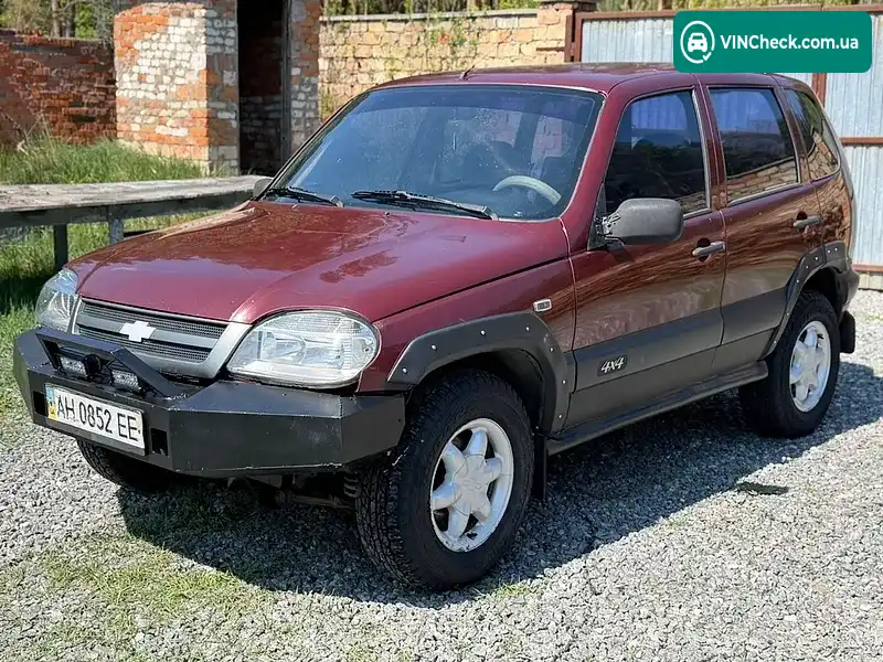 Chevrolet Niva 2004, фото з оголошення 1 з 9, VIN X9L21230040015548