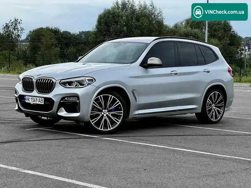 BMW X3 2019, фото з оголошення 1 з 20, VIN 5UXTS3C50KLR73203