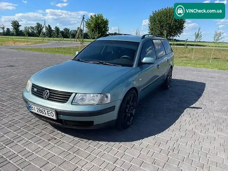 Volkswagen Passat 2000, фото з оголошення 1 з 14, VIN WVWZZZ3BZYE310614