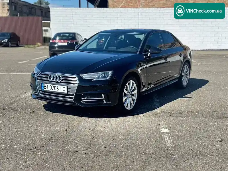 Audi A4 2017, фото з оголошення 1 з 16, VIN WAUKMAF41JA089633