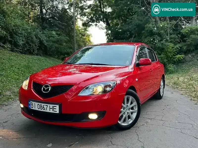 Mazda 3 2008, фото з оголошення 1 з 20, VIN JMZBK14Z591760010