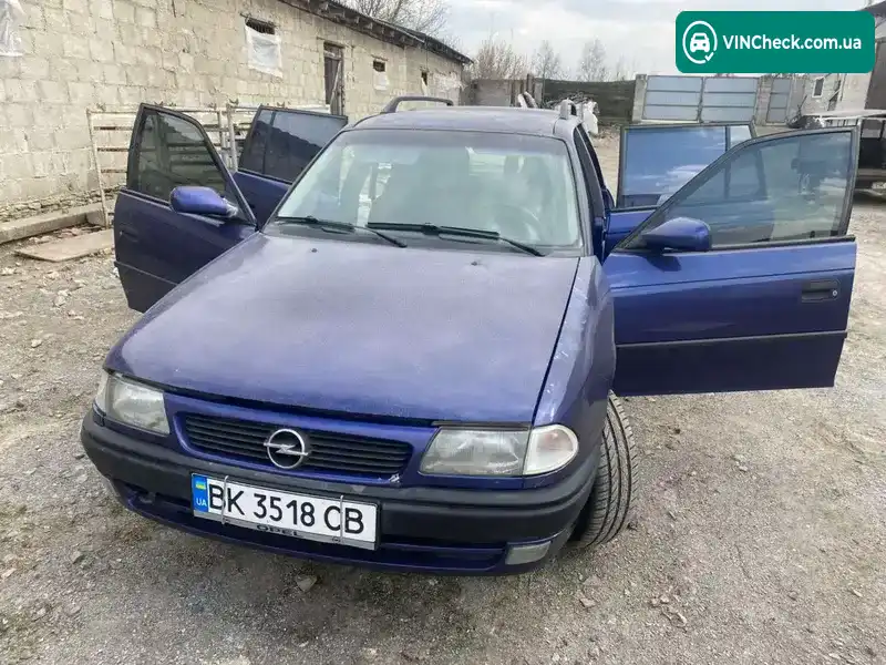 Opel Astra 1996, фото з оголошення 1 з 18, VIN W0L000033D2634483