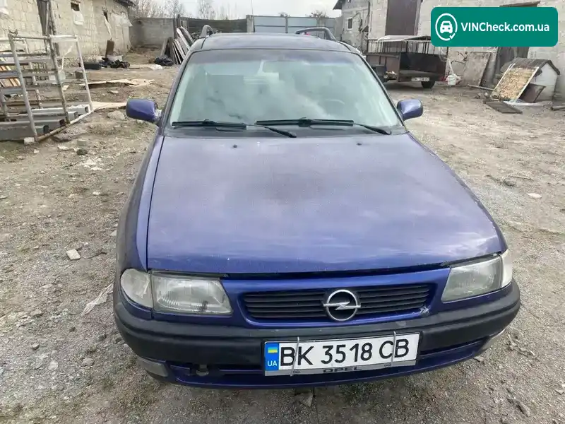 Opel Astra 1996, фото з оголошення 2 з 18, VIN W0L000033D2634483