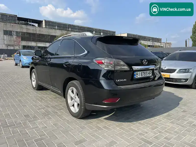 Lexus RX 2010, фото з оголошення 2 з 14, VIN 2T2BK1BA2AC046009