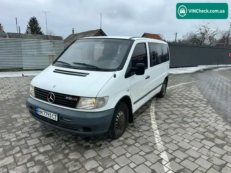 Mercedes-Benz Vito 2001, фото з оголошення 2 з 21, VIN VSA63809413410252