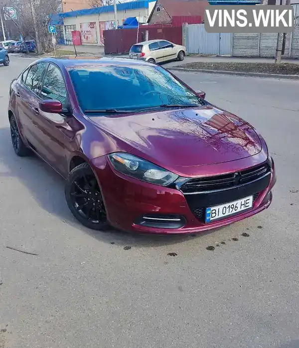 Dodge Dart 2015, фото з оголошення 1 з 5, VIN 1C3CDFAA7FD363025