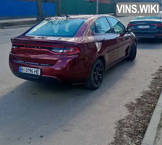 Dodge Dart 2015, фото з оголошення 2 з 5, VIN 1C3CDFAA7FD363025